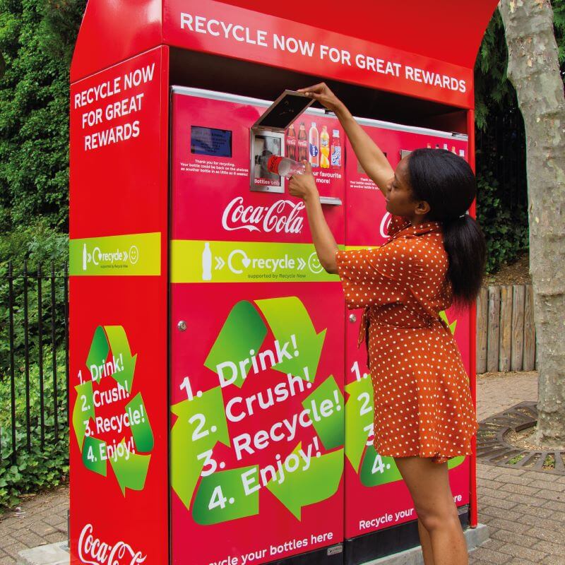 Coke - Reverse vending machine